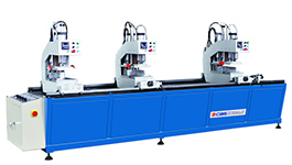 WMC-312 uPVC 塑钢门窗三位焊接机